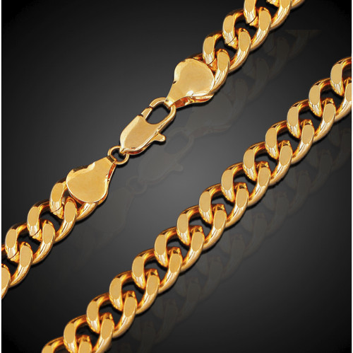 18k goldkette vergoldet - goldkette,