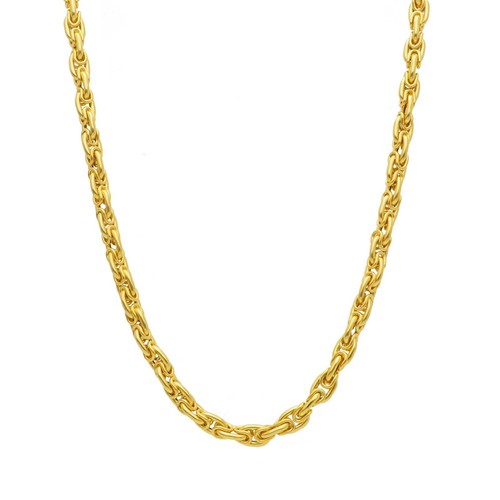 Kette gelbgold 18k jersey - gelbgold, 18k,