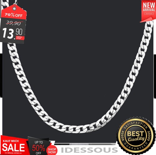 Silber kette 60cm halskette - 60cm,