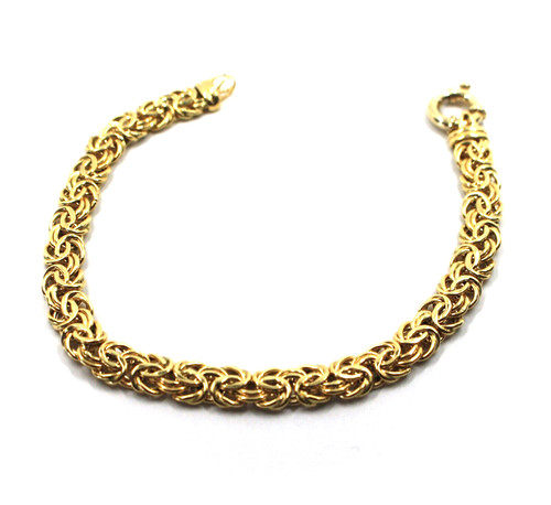 Armband gelbgold 18k jersey - armband,