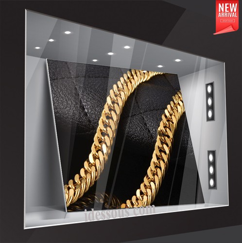 Karat dicke goldkette - 18,